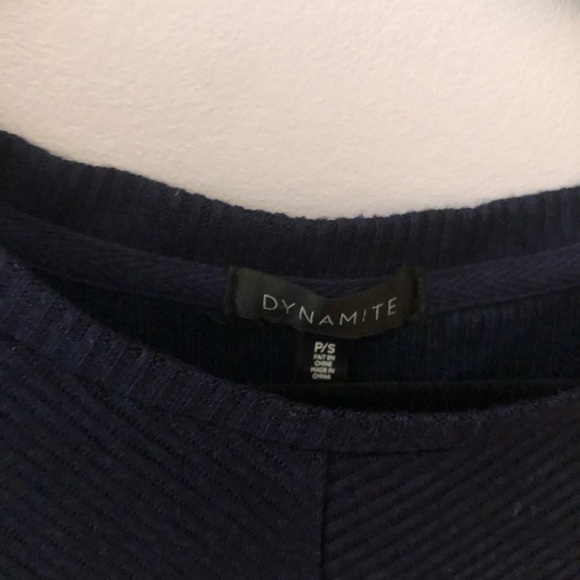 Navy Blue Dynamite Tunic - Picture 3 of 3